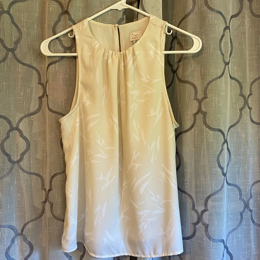 Dressy/Professional Tan Blouse